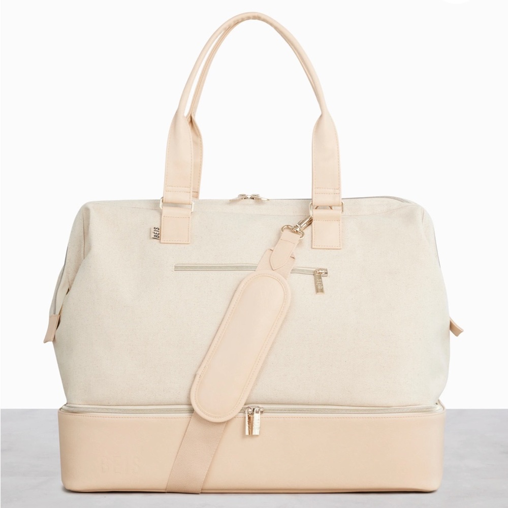 BEIS Weekender Bag Beige